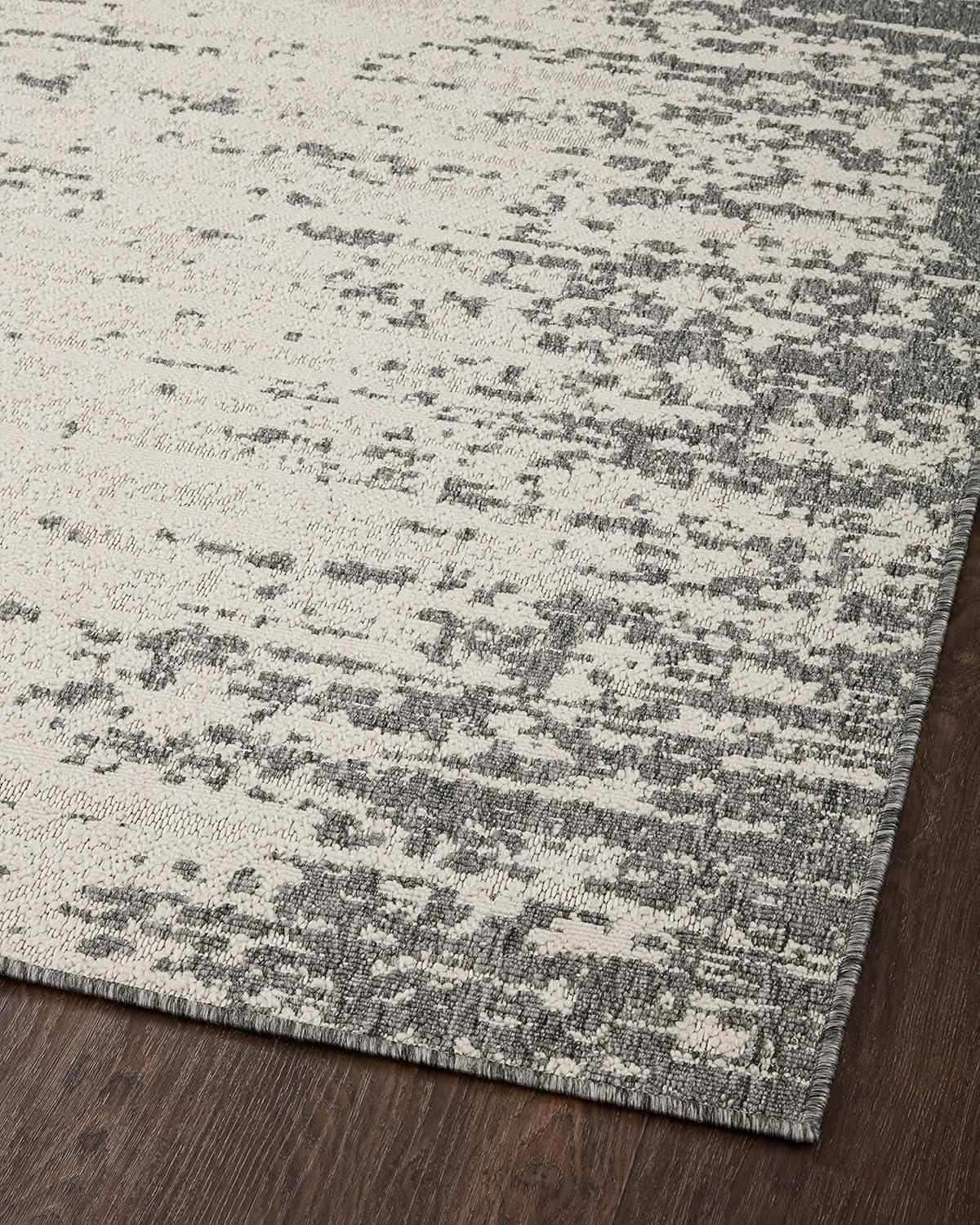 image:imageLoloi Rainier Collection RAI03 NaturalIvory 53 x 77 Area RugIvory Grey