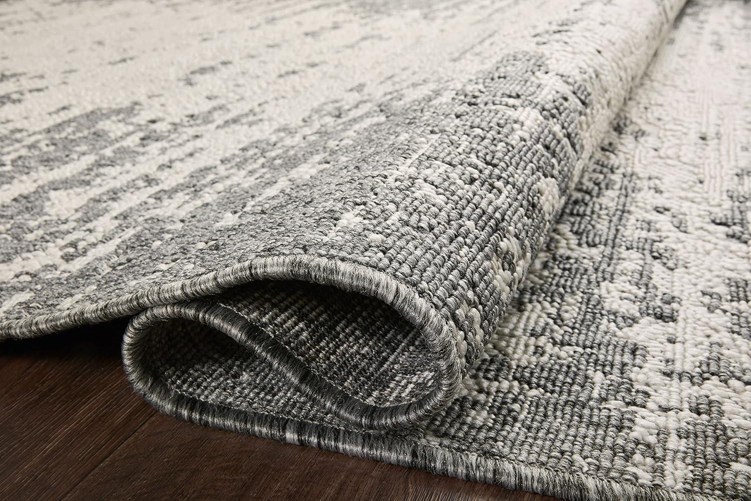 image:imageLoloi Rainier Collection RAI03 NaturalIvory 53 x 77 Area RugIvory Grey
