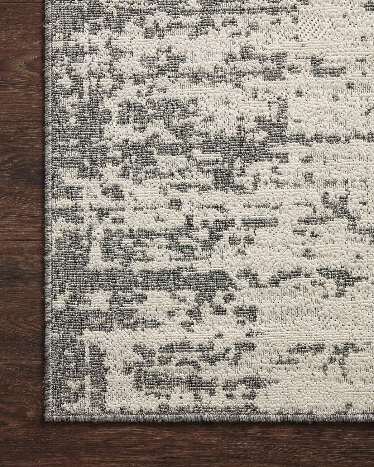 image:imageLoloi Rainier Collection RAI03 NaturalIvory 53 x 77 Area RugIvory Grey