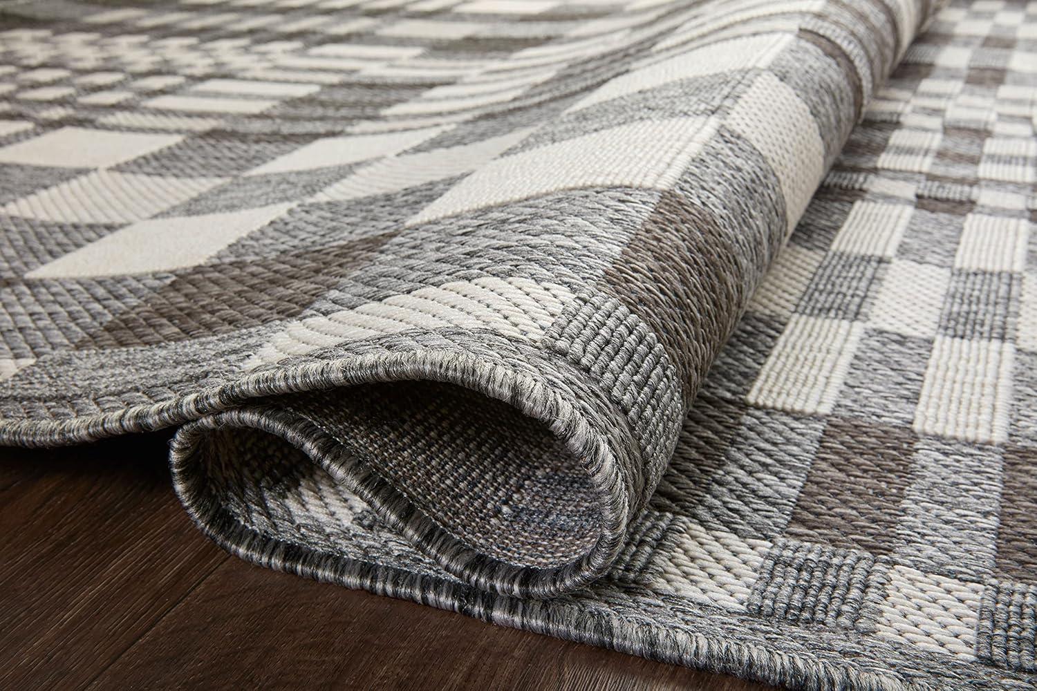 image:imageLoloi Rainier Collection RAI03 NaturalIvory 53 x 77 Area RugIvory Pebble