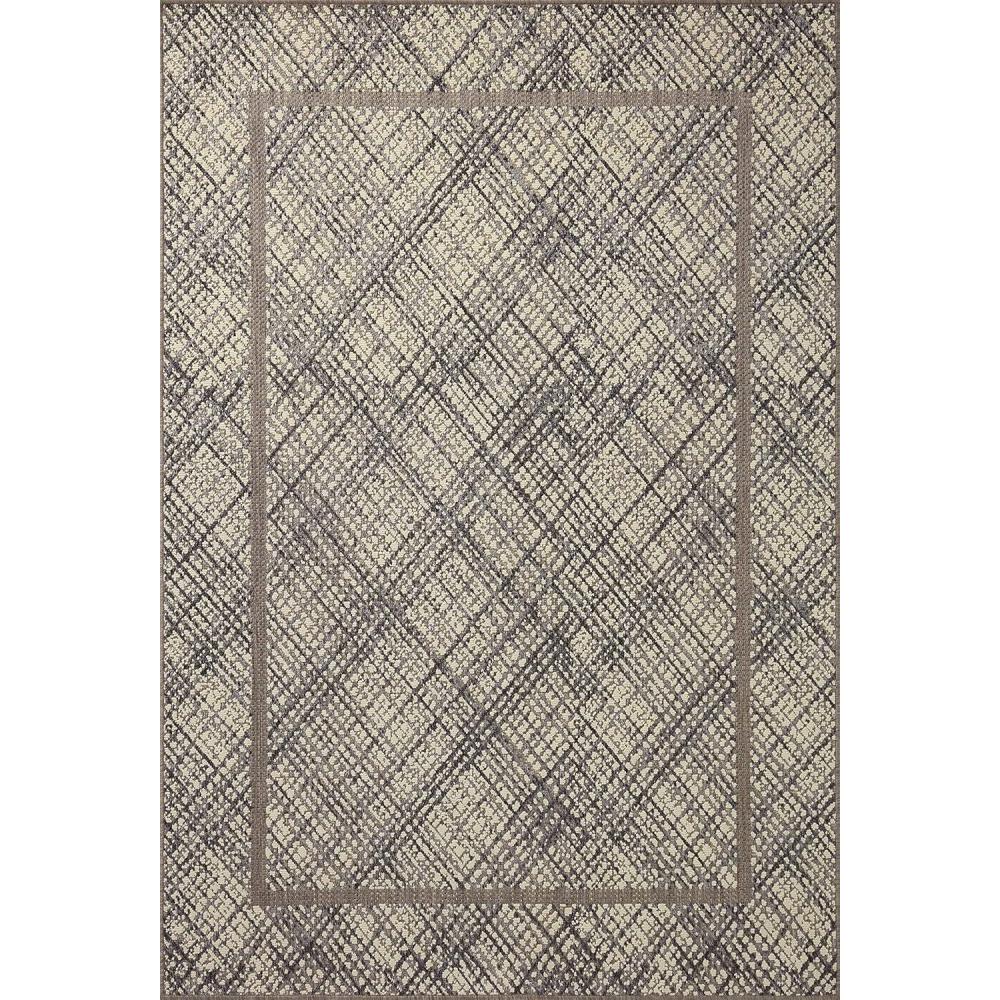 image:imageLoloi Rainier Collection RAI03 NaturalIvory 53 x 77 Area RugIvory  Charcoal