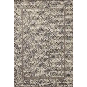 Loloi Rainier Collection RAI-03 Natural/Ivory 5′-3″ x 7′-7″ Area Rug(Ivory / Charcoal)