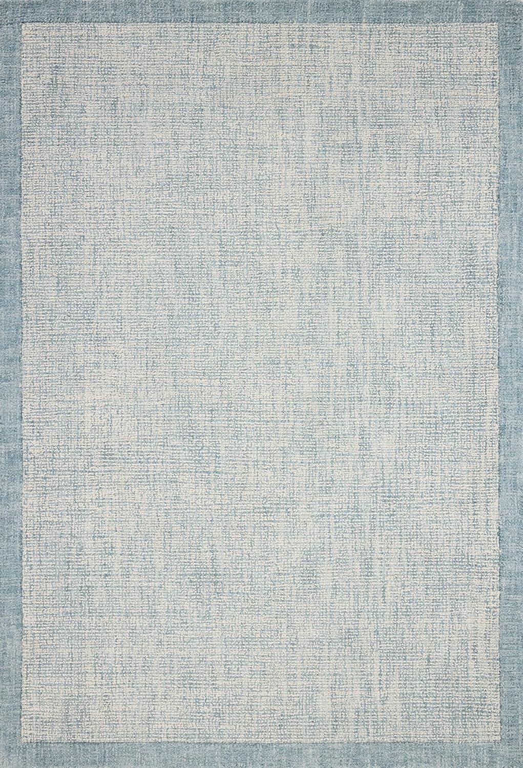 image:imageLoloi Magnolia Home by Joanna Gaines Henley Collection IvorySilver 93 x 13 Area RugIvory Blue
