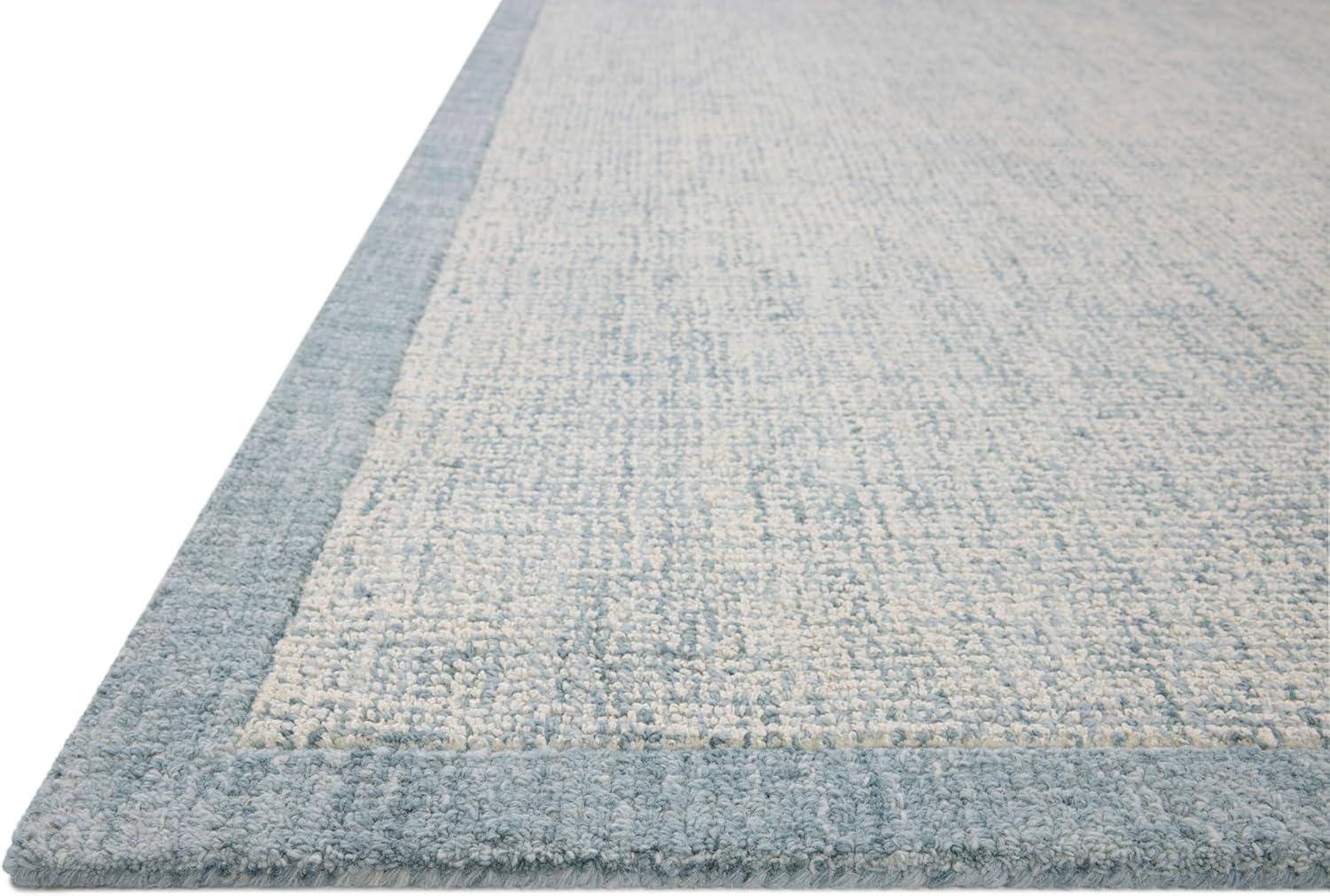 image:imageLoloi Magnolia Home by Joanna Gaines Henley Collection IvorySilver 93 x 13 Area RugIvory Blue