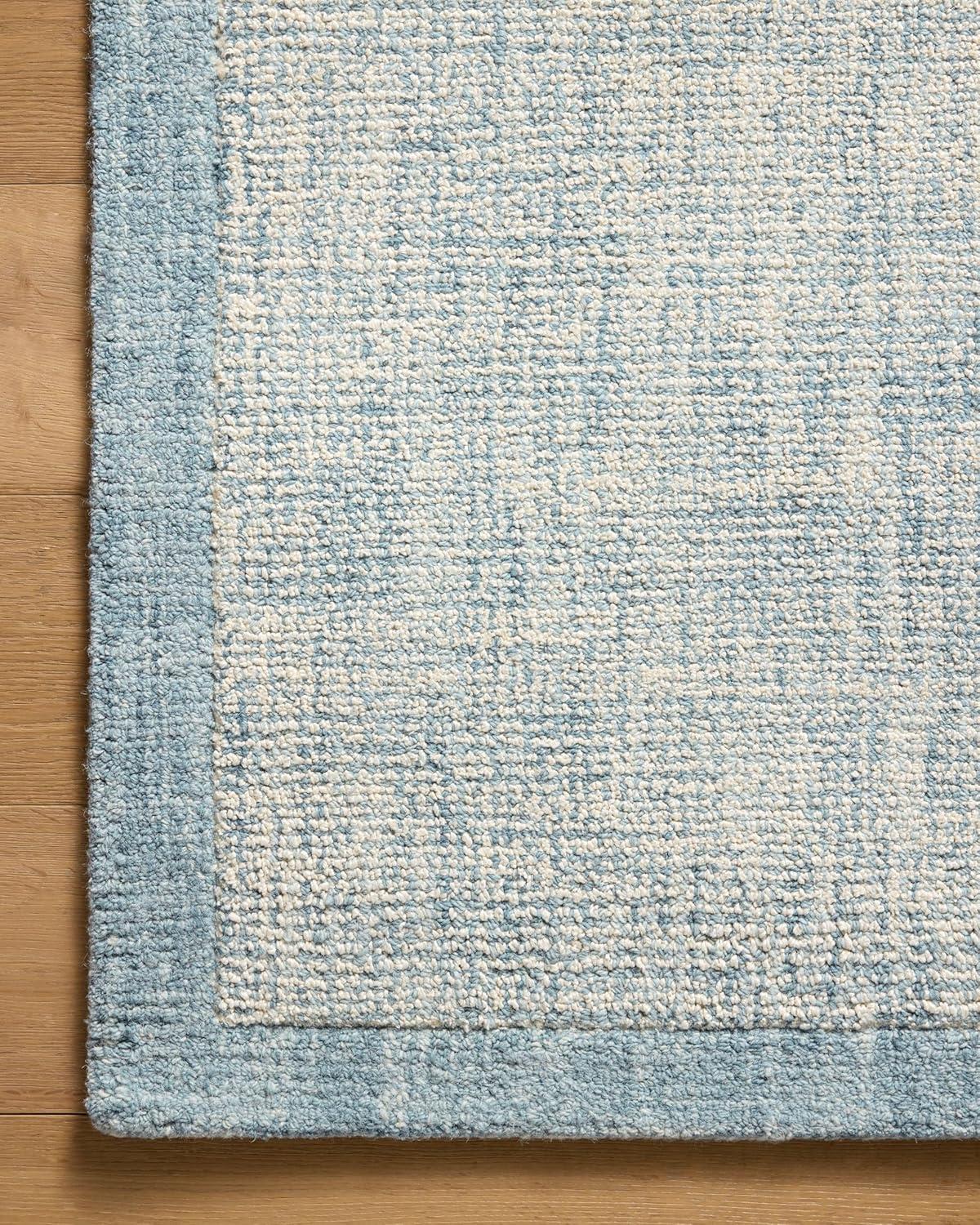 image:imageLoloi Magnolia Home by Joanna Gaines Henley Collection IvorySilver 93 x 13 Area RugIvory Blue