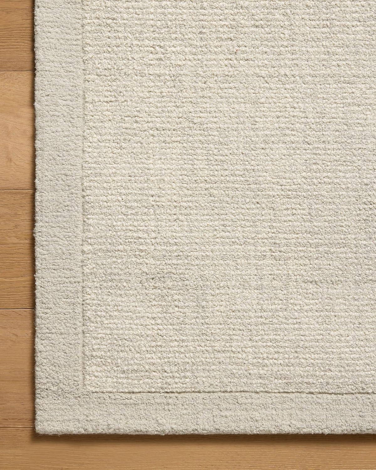image:imageLoloi Magnolia Home by Joanna Gaines Henley Collection IvorySilver 93 x 13 Area RugIvory Silver