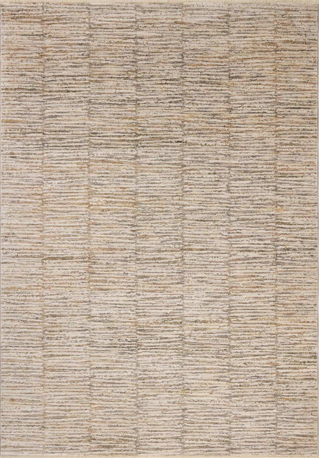 image:imageLoloi Nellie Collection NEL03 StoneTaupe 710 x 102 Area RugBeige Fog