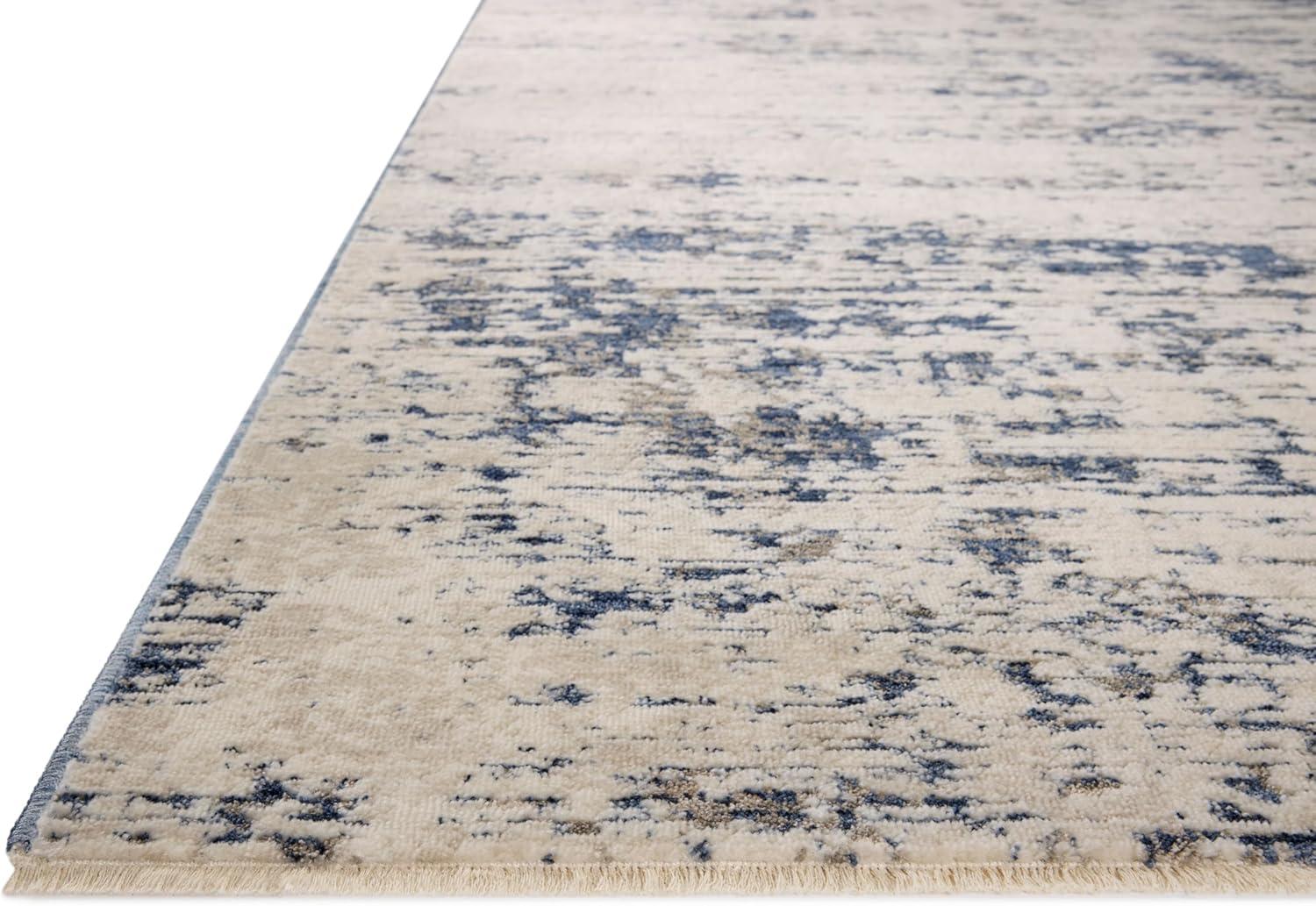 image:imageLoloi Nellie Collection NEL03 StoneTaupe 710 x 102 Area RugDove Blue
