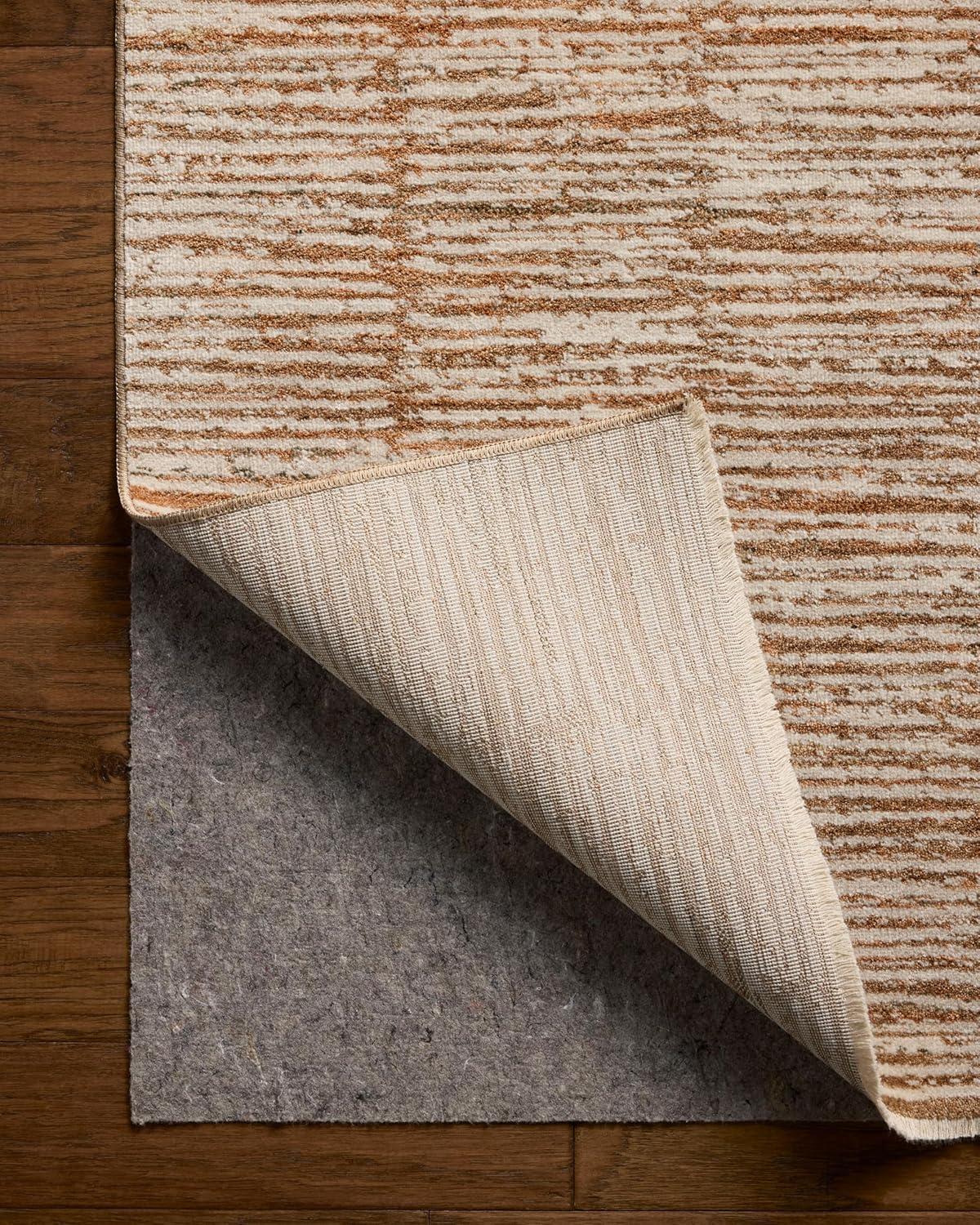 image:imageLoloi Nellie Collection NEL03 StoneTaupe 710 x 102 Area RugTerracotta Ivory