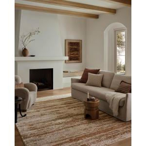 Loloi Nellie Collection NEL-03 Stone/Taupe 7′-10″ x 10′-2″ Area Rug(Copper / Pebble)