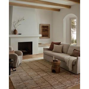 Loloi Nellie Collection NEL-03 Stone/Taupe 7′-10″ x 10′-2″ Area Rug(Terracotta / Ivory)