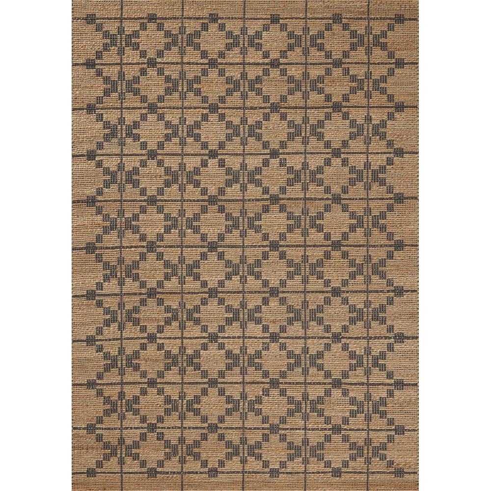 image:imageLoloi Chris Loves Julia Judy Collection JUD07 NaturalSpice 79 x 99 Area RugNatural  Graphite