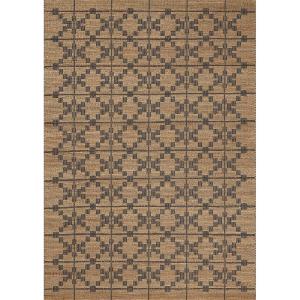 Loloi Chris Loves Julia Judy Collection JUD-07 Natural/Spice 7′-9″ x 9′-9″ Area Rug(Natural / Graphite)