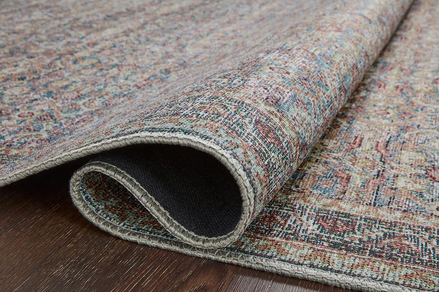 image:imageLoloi Adrian Collection ADR06 OceanClay 86 x 116 19 Thick Area RugDenim Multi