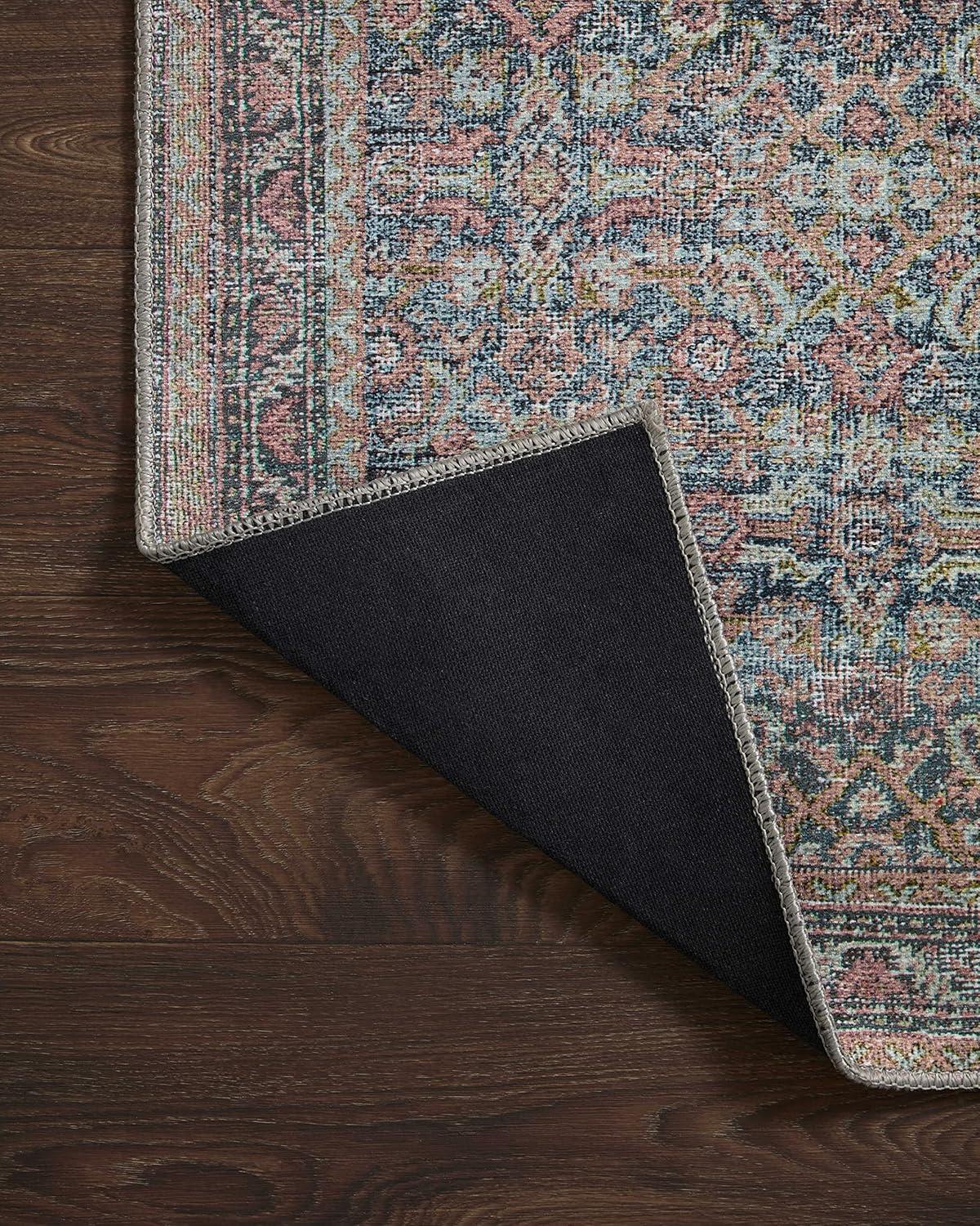 image:imageLoloi Adrian Collection ADR06 OceanClay 86 x 116 19 Thick Area RugDenim Multi