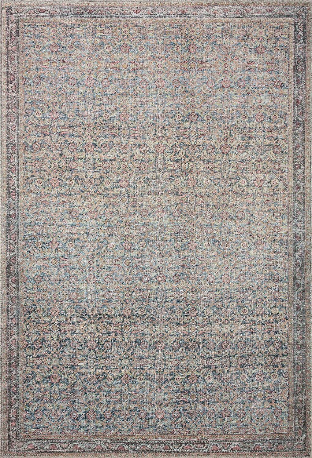 image:imageLoloi Adrian Collection ADR06 OceanClay 86 x 116 19 Thick Area RugDenim Multi