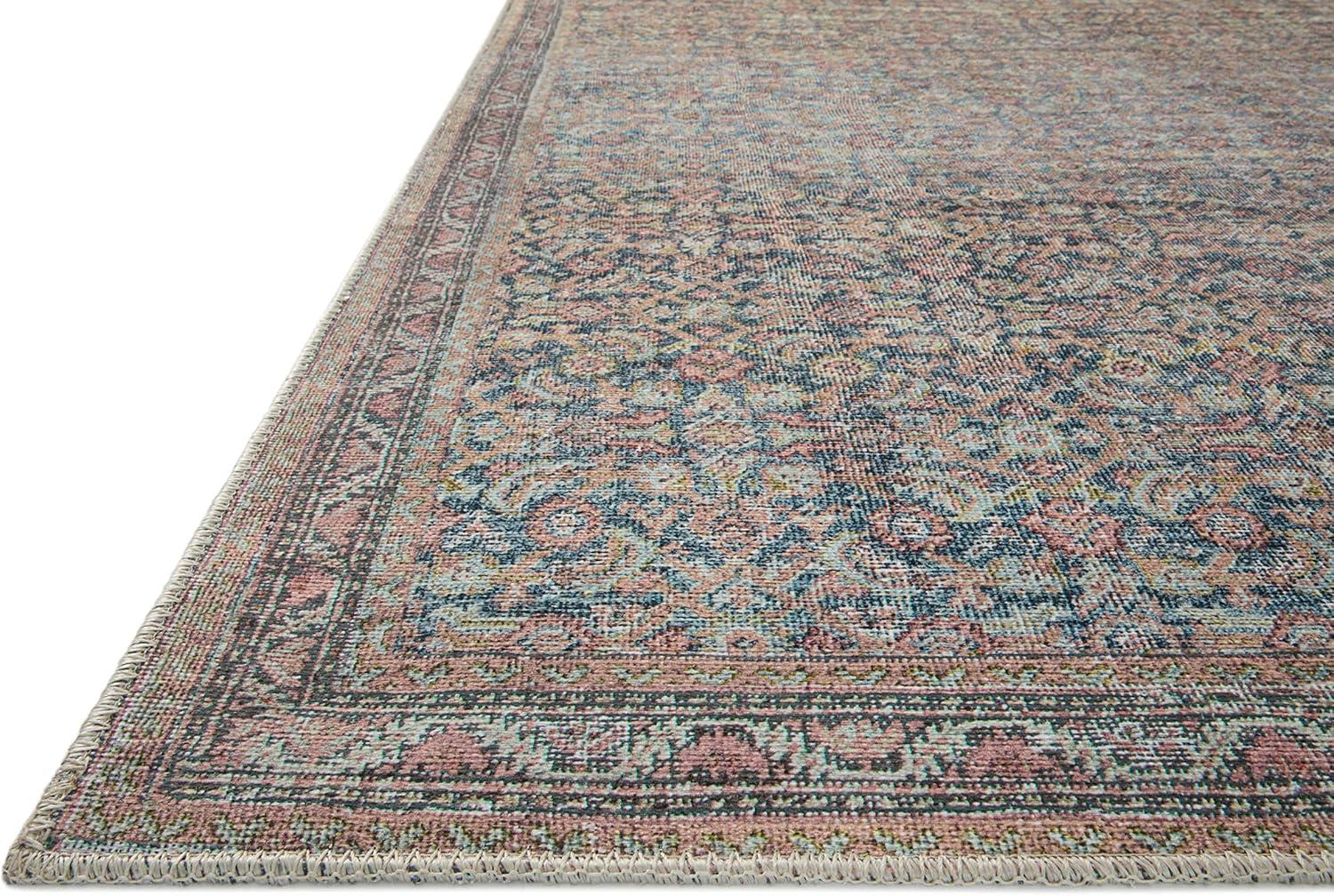 image:imageLoloi Adrian Collection ADR06 OceanClay 86 x 116 19 Thick Area RugDenim Multi