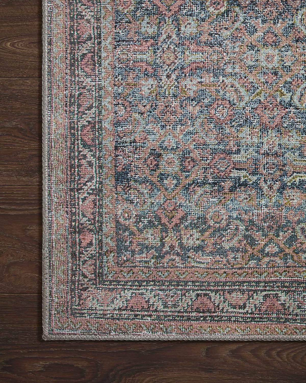 image:imageLoloi Adrian Collection ADR06 OceanClay 86 x 116 19 Thick Area RugDenim Multi