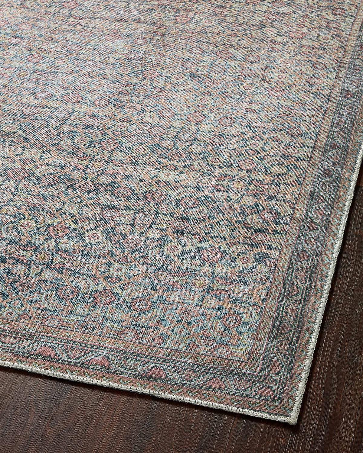 image:imageLoloi Adrian Collection ADR06 OceanClay 86 x 116 19 Thick Area RugDenim Multi
