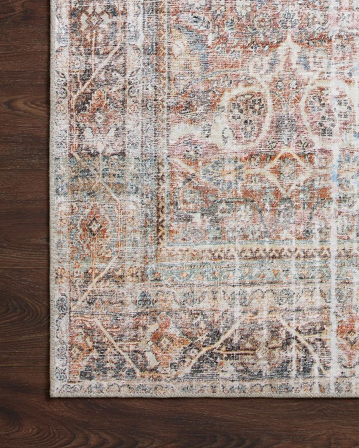 image:imageLoloi Adrian Collection ADR06 OceanClay 86 x 116 19 Thick Area RugSunset Charcoal