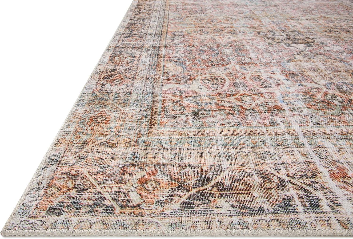 image:imageLoloi Adrian Collection ADR06 OceanClay 86 x 116 19 Thick Area RugSunset Charcoal