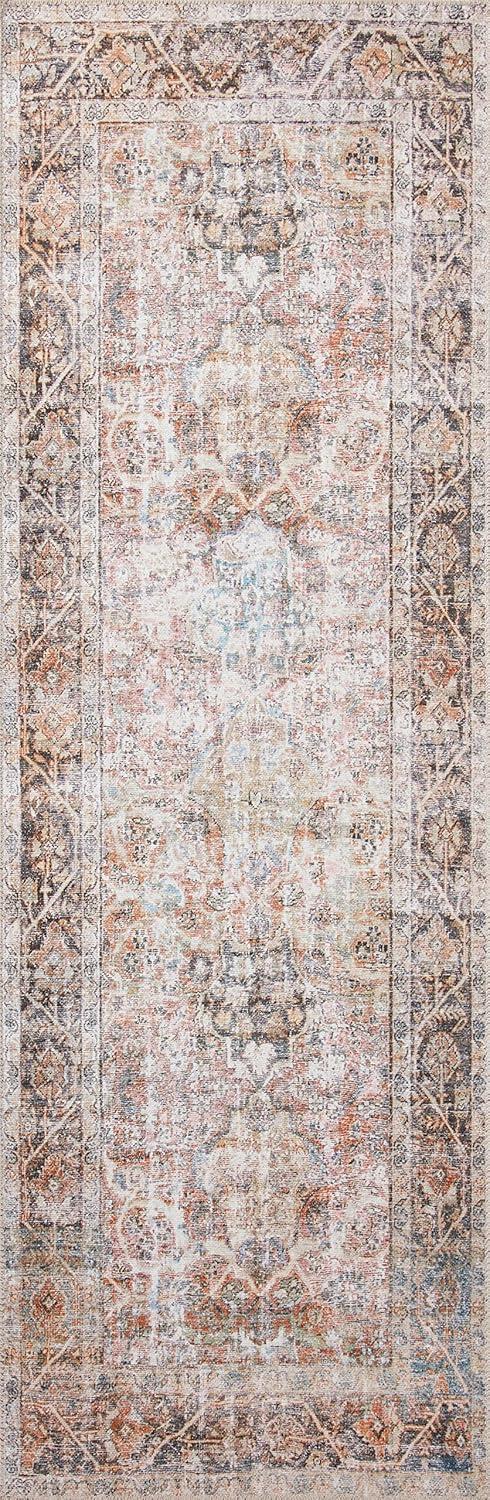 image:imageLoloi Adrian Collection ADR06 OceanClay 86 x 116 19 Thick Area RugSunset Charcoal