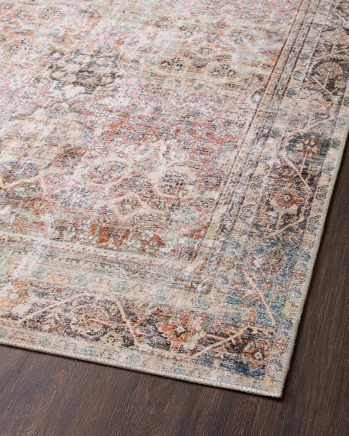 image:imageLoloi Adrian Collection ADR06 OceanClay 86 x 116 19 Thick Area RugSunset Charcoal