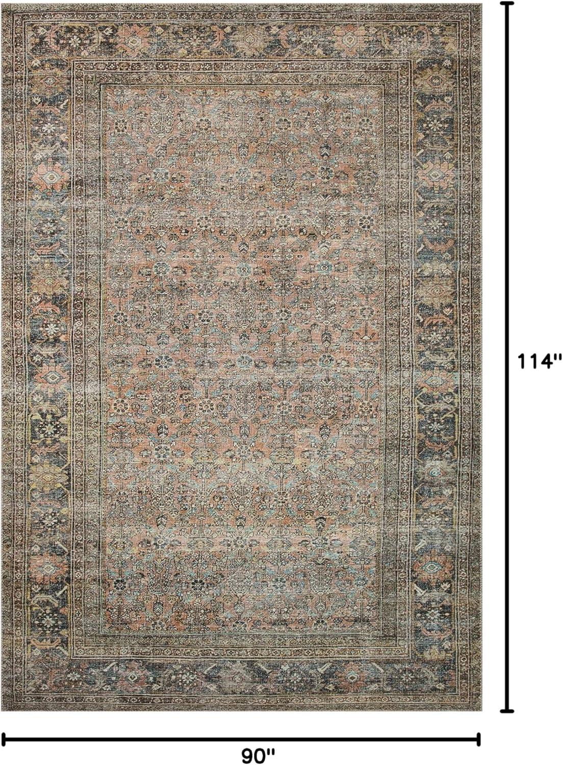 image:imageLoloi Adrian Collection ADR06 OceanClay 86 x 116 19 Thick Area RugTerracotta Multi