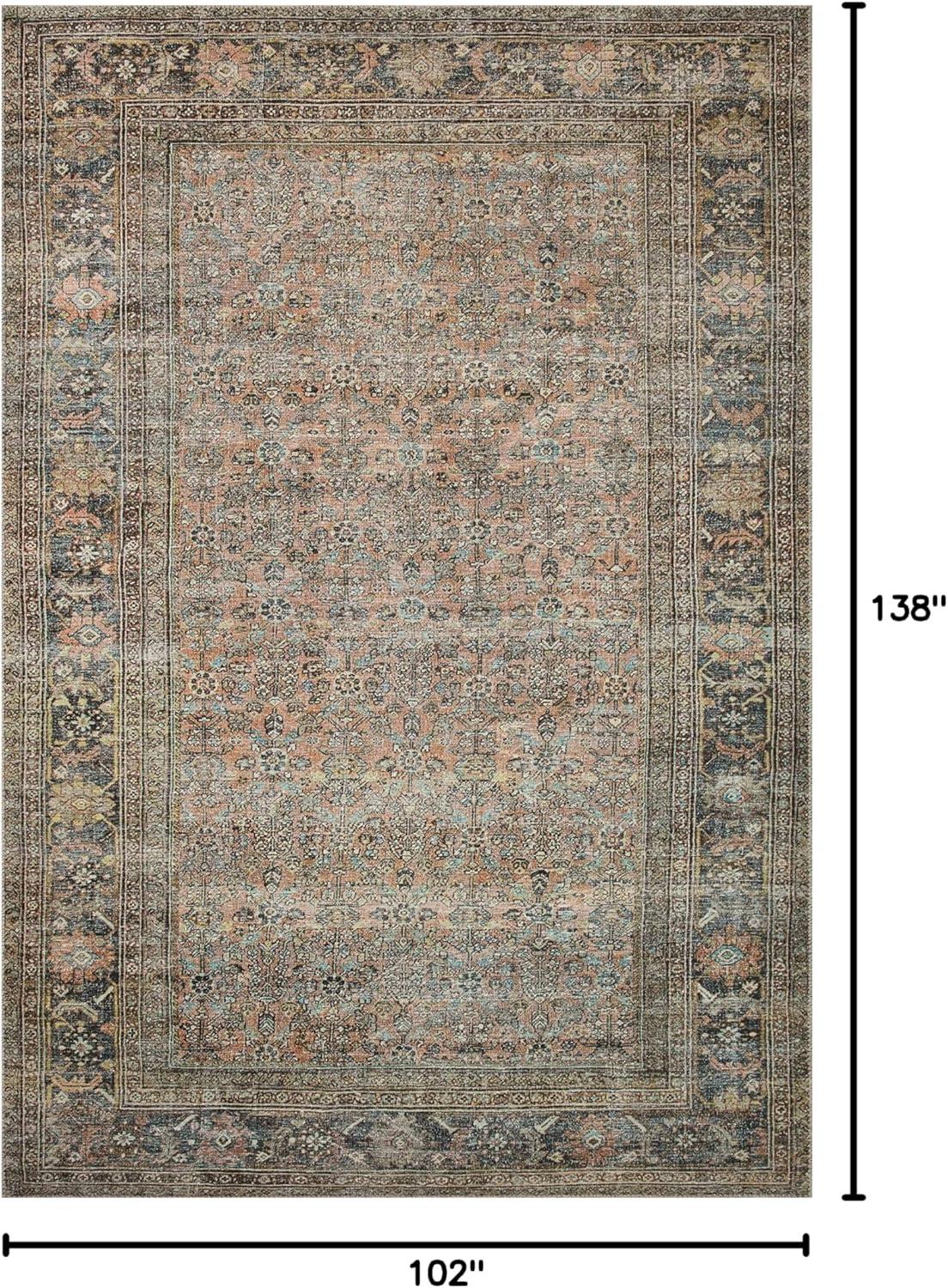 image:imageLoloi Adrian Collection ADR06 OceanClay 86 x 116 19 Thick Area RugTerracotta Multi