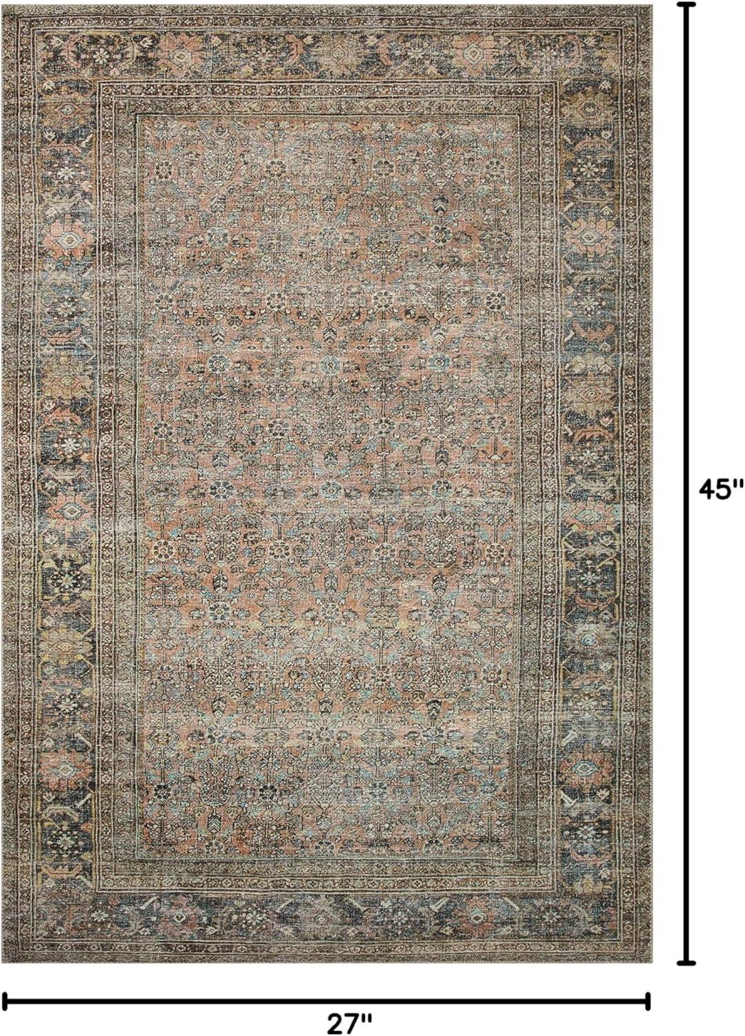 image:imageLoloi Adrian Collection ADR06 OceanClay 86 x 116 19 Thick Area RugTerracotta Multi