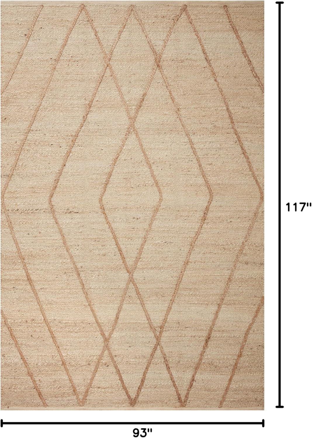 image:imageLoloi Bodhi Collection BOD01 IvoryNatural 50 x 76 Area RugIvory Brown