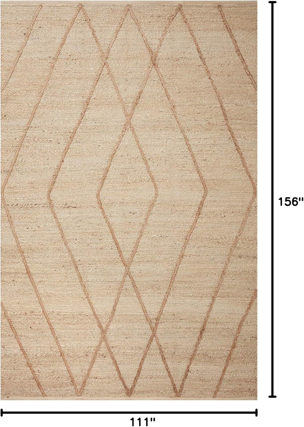 image:imageLoloi Bodhi Collection BOD01 IvoryNatural 50 x 76 Area RugIvory Brown