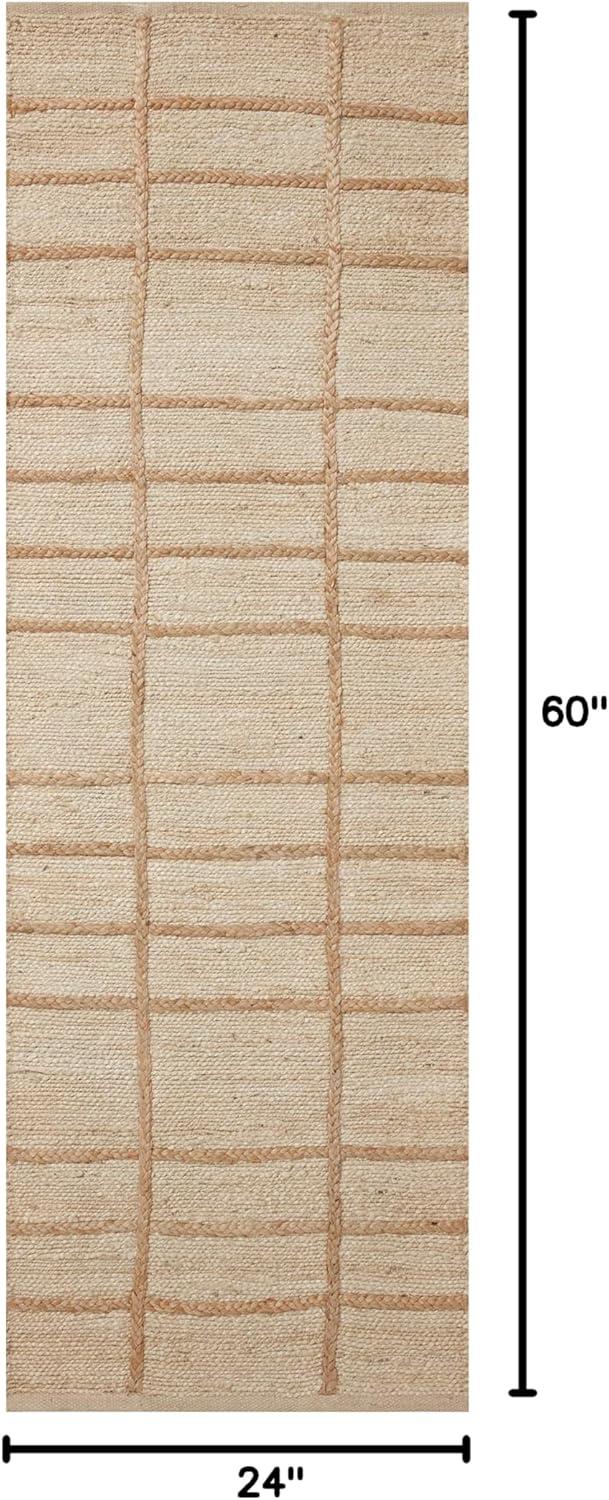 image:imageLoloi Bodhi Collection BOD01 IvoryNatural 50 x 76 Area RugIvory Tan