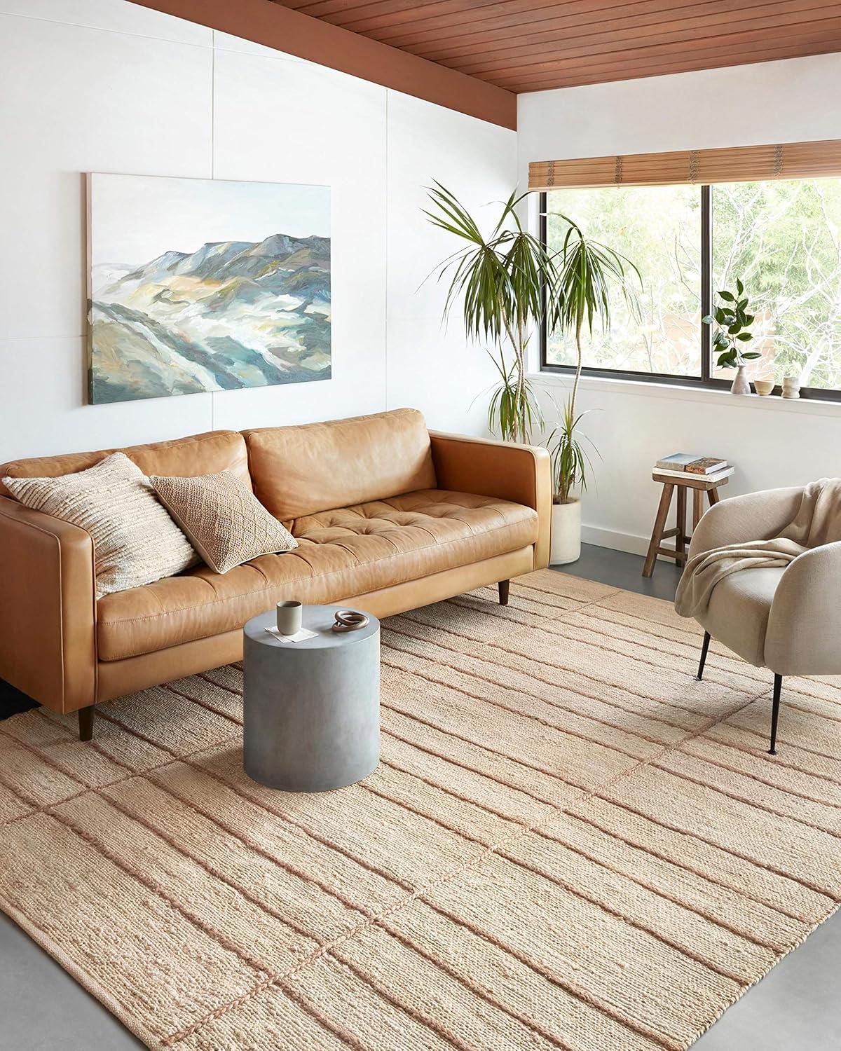 image:imageLoloi Bodhi Collection BOD01 IvoryNatural 50 x 76 Area RugIvory Tan