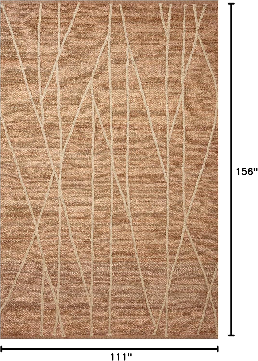 image:imageLoloi Bodhi Collection BOD01 IvoryNatural 50 x 76 Area RugNatural Ivory