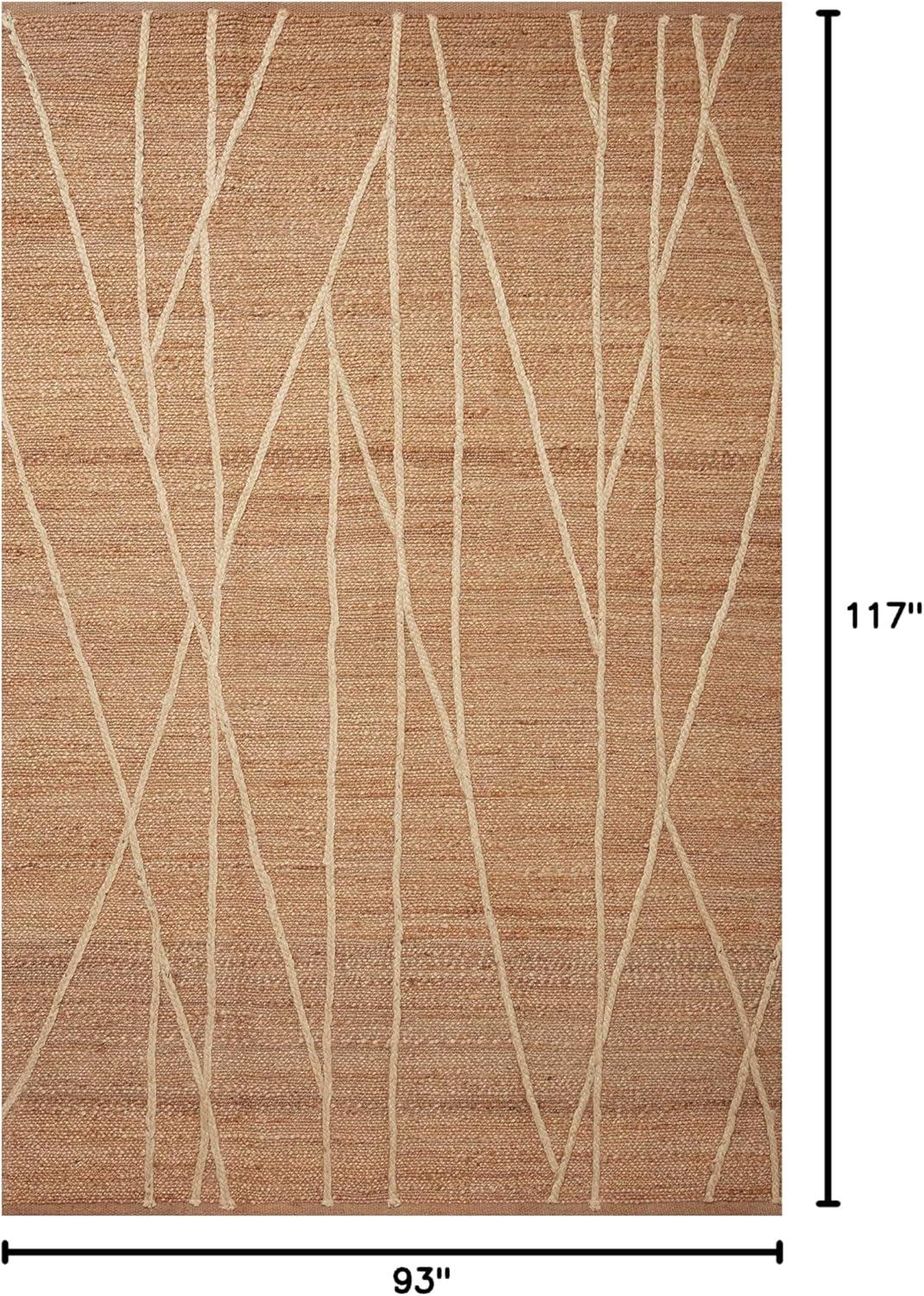 image:imageLoloi Bodhi Collection BOD01 IvoryNatural 50 x 76 Area RugNatural Ivory