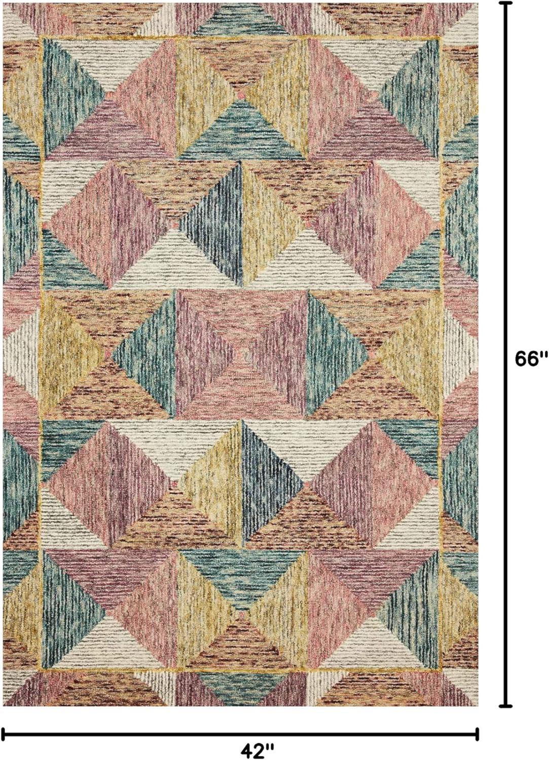 image:imageLoloi II Spectrum Collection SPE01 IvoryMulti 50 x 76 Area RugSilver Fiesta