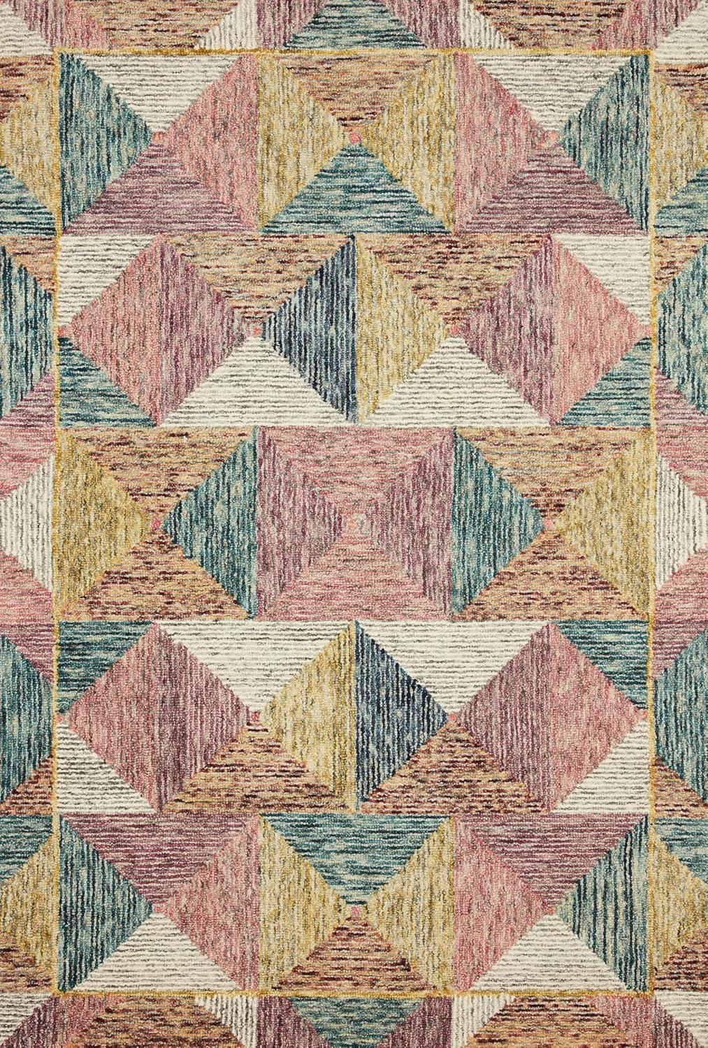 image:imageLoloi II Spectrum Collection SPE01 IvoryMulti 50 x 76 Area RugSilver Fiesta
