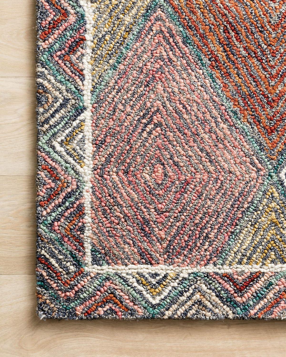 image:imageLoloi II Spectrum Collection SPE01 IvoryMulti 50 x 76 Area RugTurquoise Fiesta