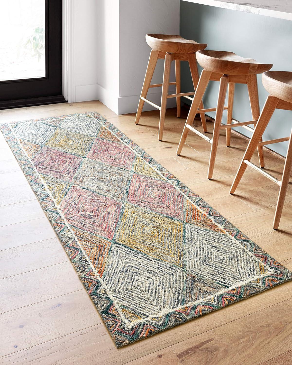 image:imageLoloi II Spectrum Collection SPE01 IvoryMulti 50 x 76 Area RugTurquoise Fiesta