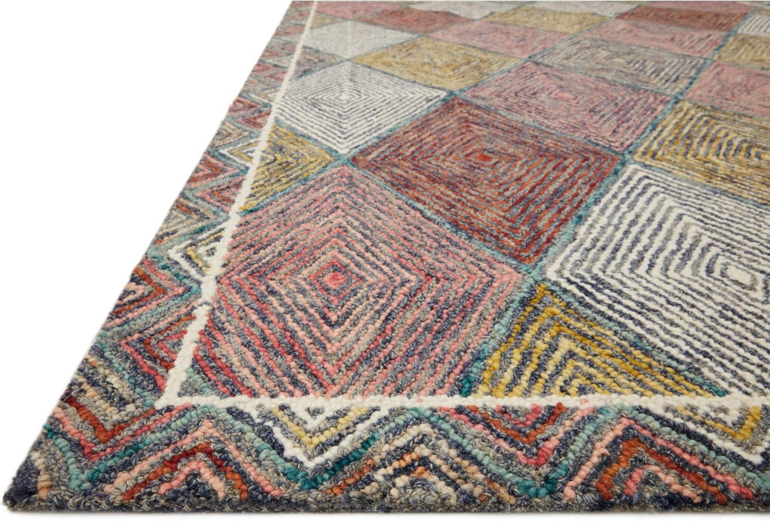 image:imageLoloi II Spectrum Collection SPE01 IvoryMulti 50 x 76 Area RugTurquoise Fiesta