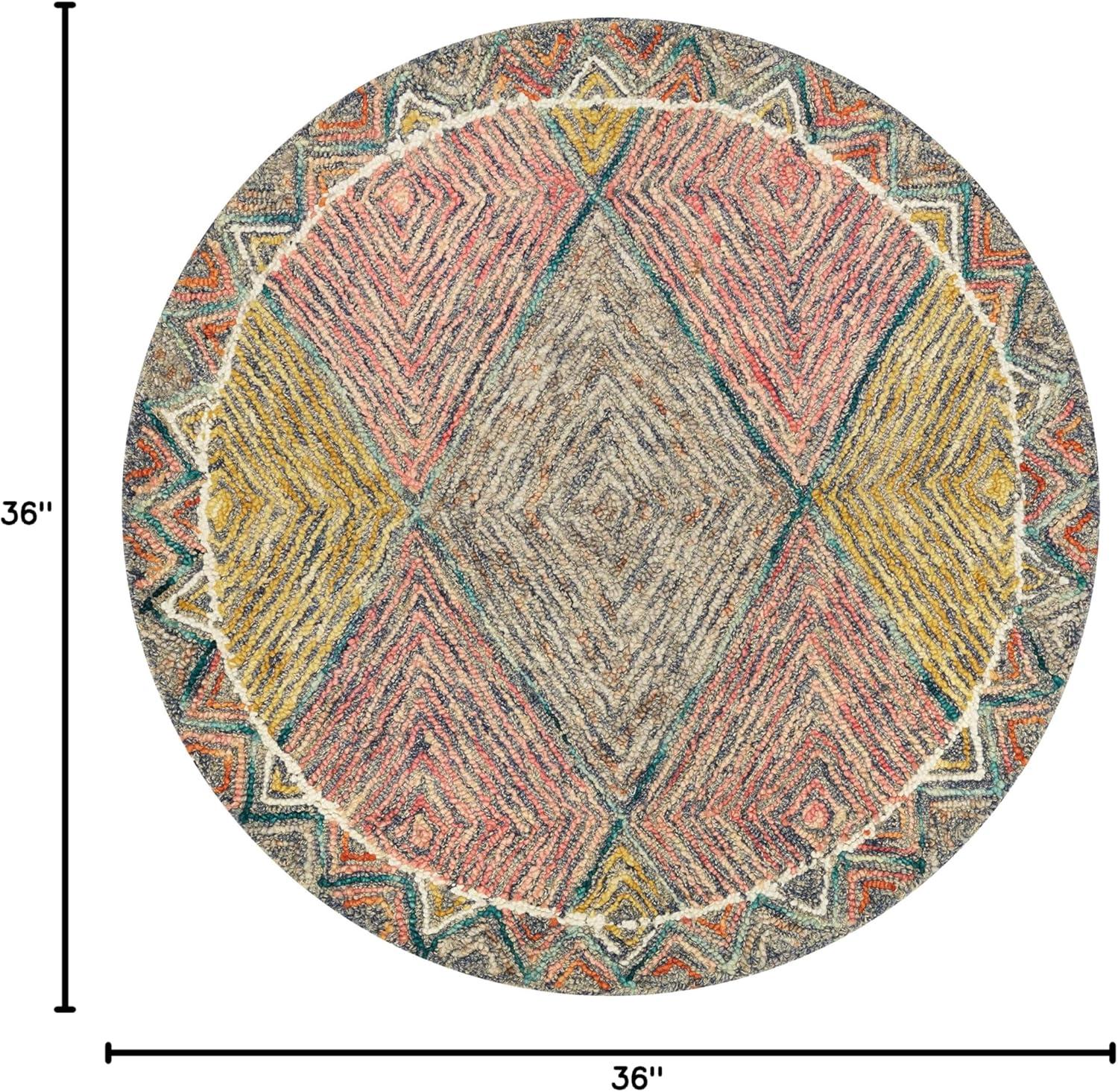 image:imageLoloi II Spectrum Collection SPE01 IvoryMulti 50 x 76 Area RugTurquoise Fiesta