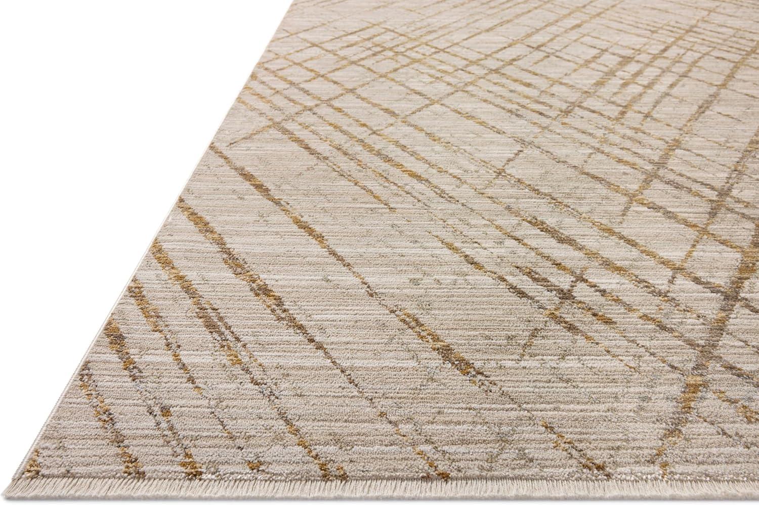 image:imageLoloi Wade Collection WAE01 SageGold 53 x 79 Area RugBeige Gold