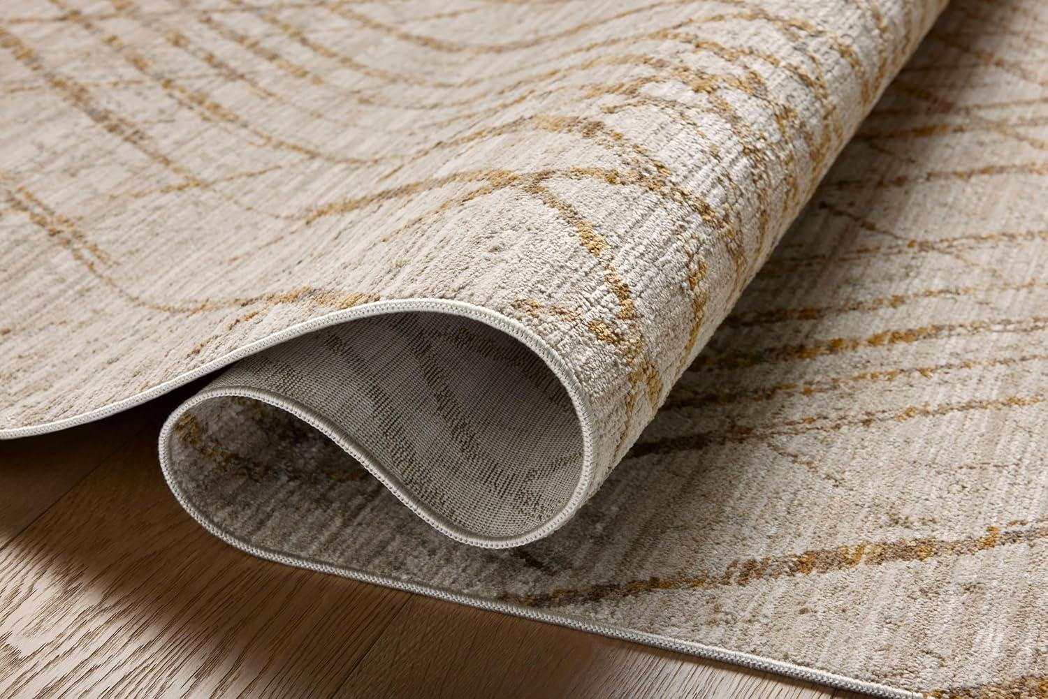 image:imageLoloi Wade Collection WAE01 SageGold 53 x 79 Area RugBeige Gold