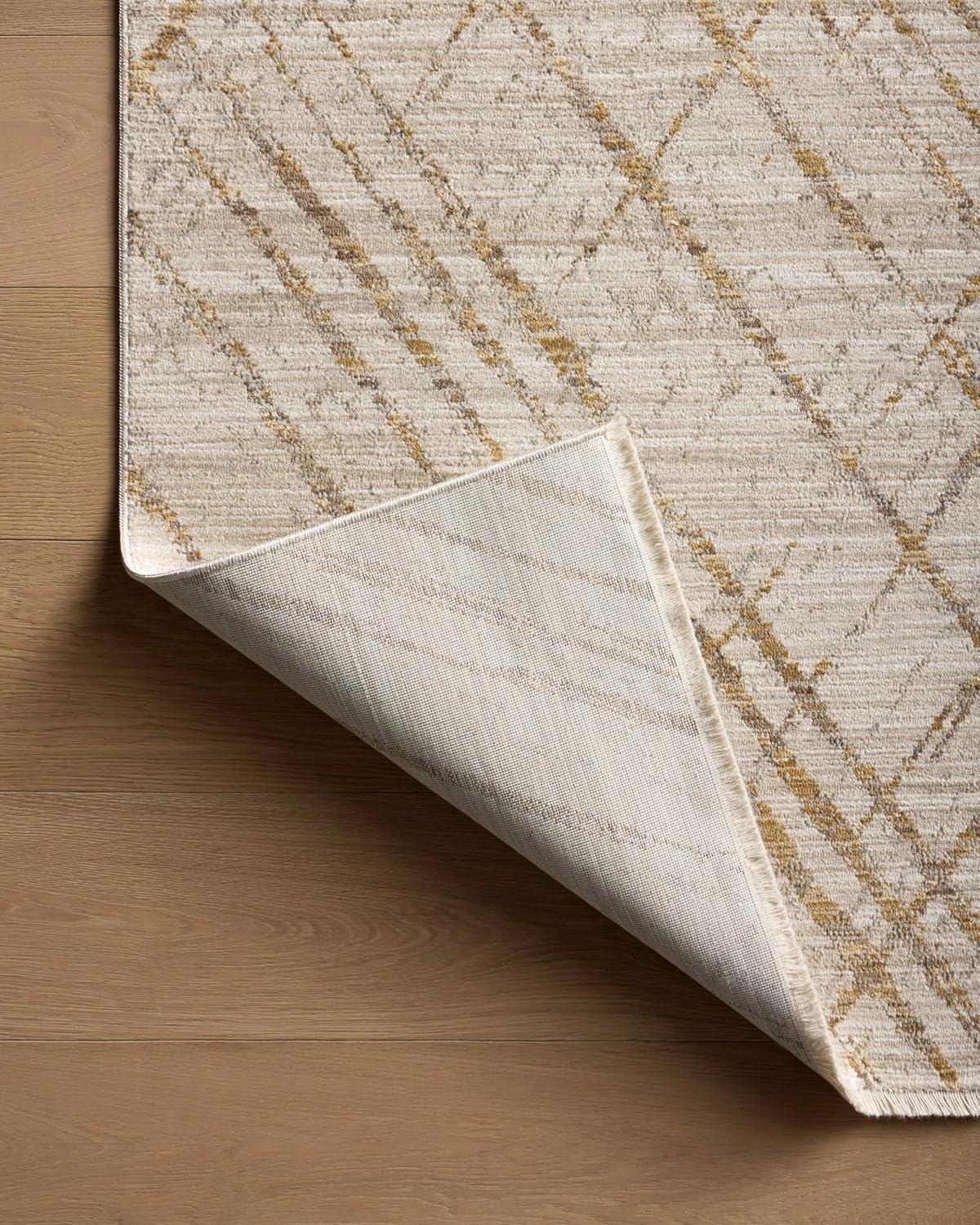 image:imageLoloi Wade Collection WAE01 SageGold 53 x 79 Area RugBeige Gold