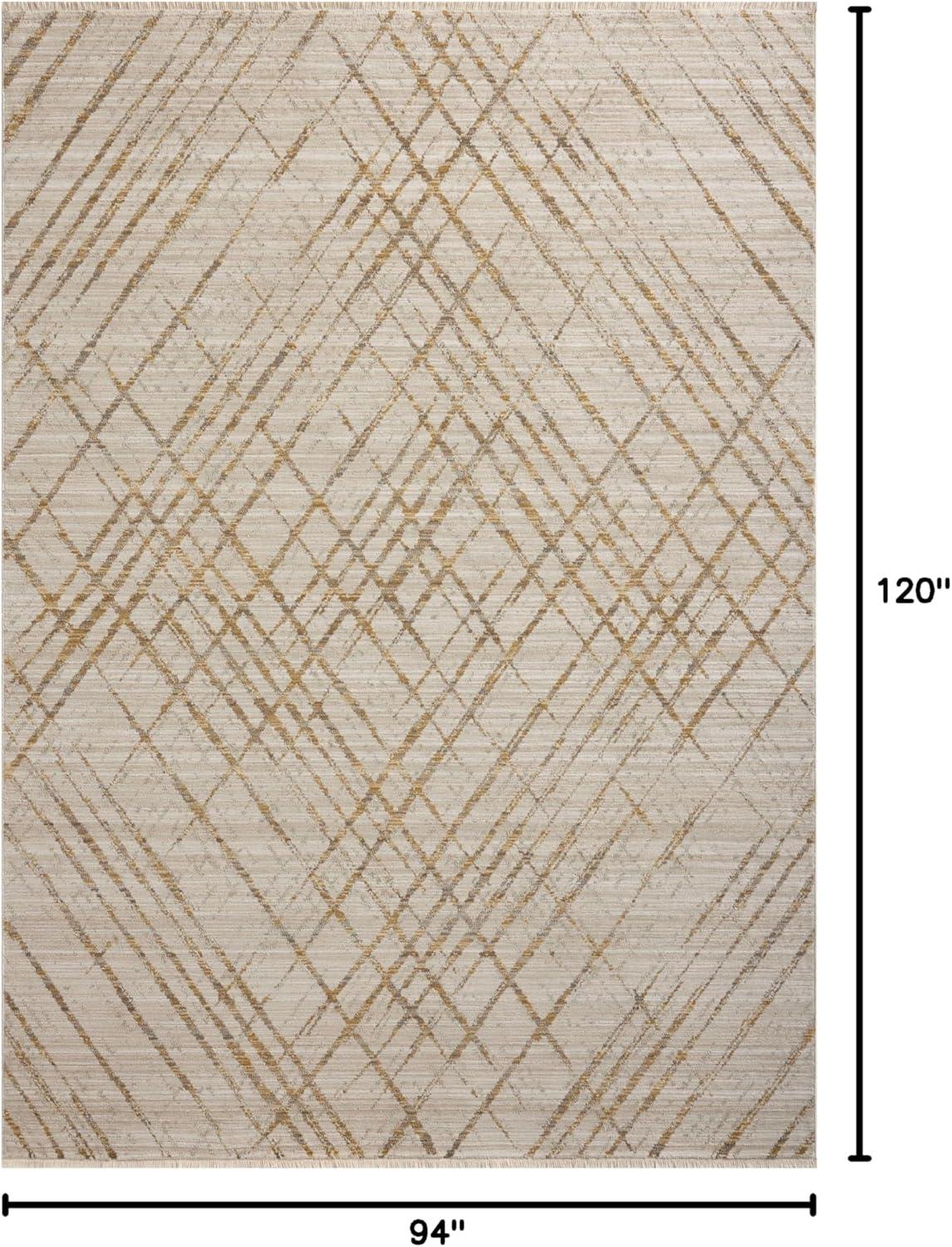 image:imageLoloi Wade Collection WAE01 SageGold 53 x 79 Area RugBeige Gold
