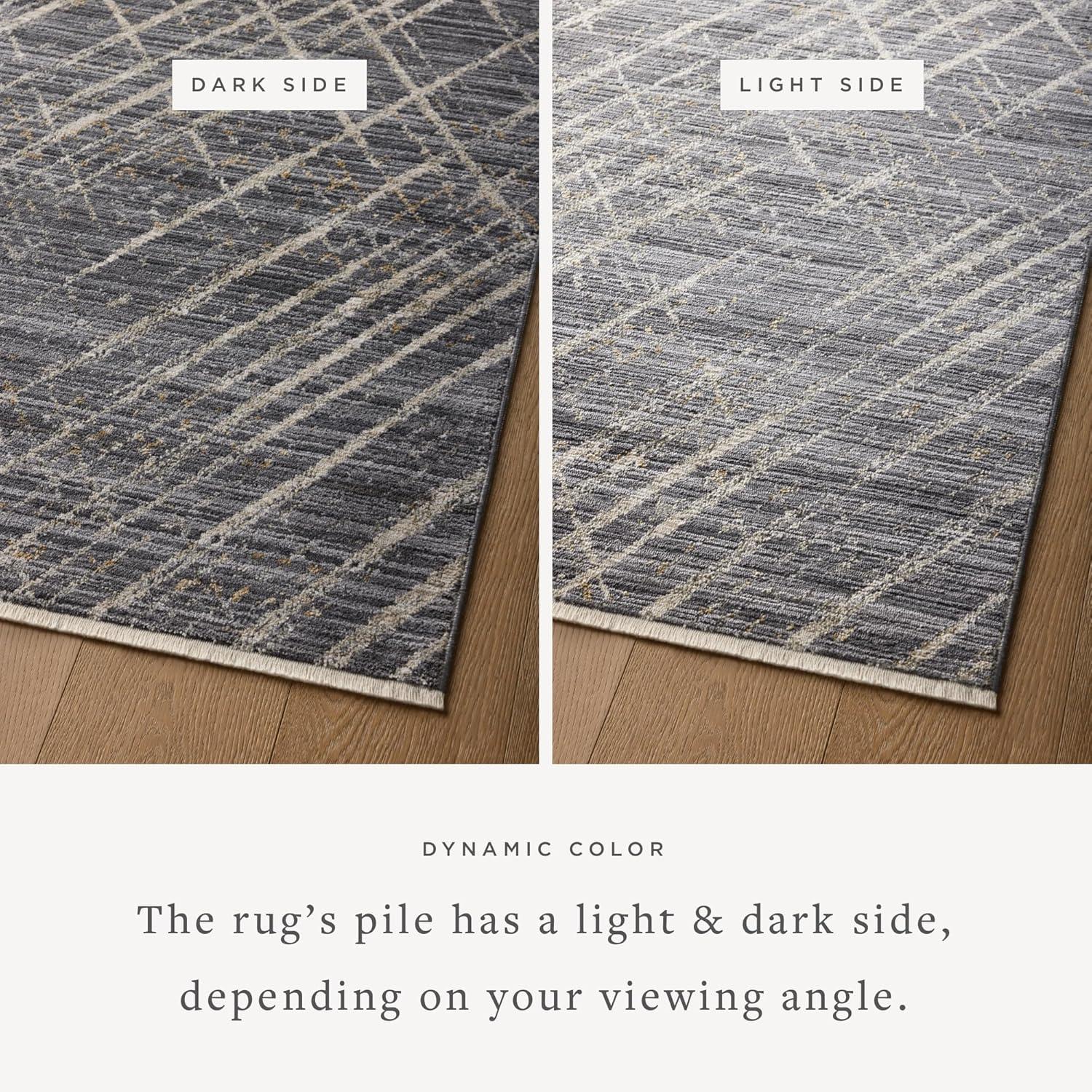 image:imageLoloi Wade Collection WAE01 SageGold 53 x 79 Area RugMidnight Beige
