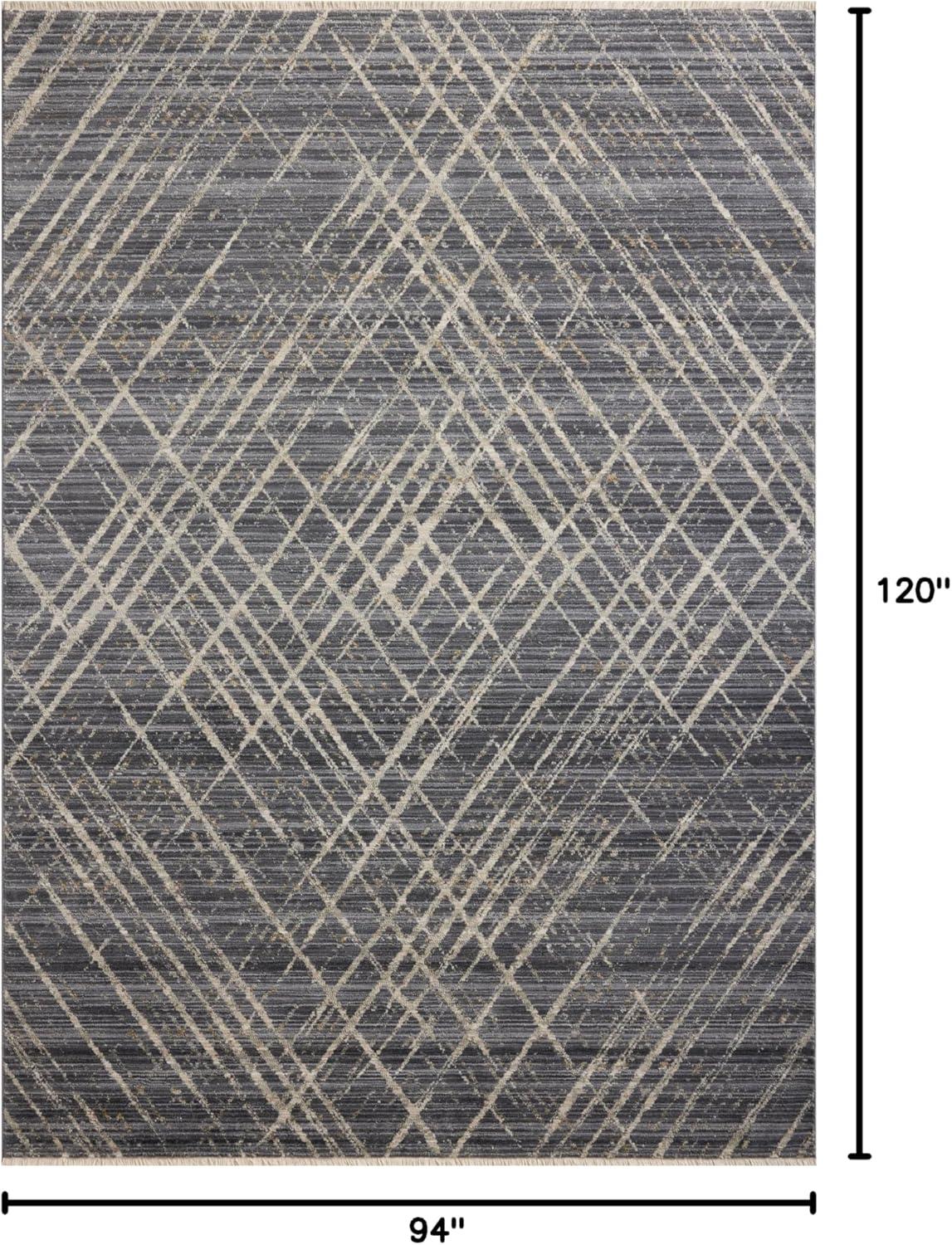 image:imageLoloi Wade Collection WAE01 SageGold 53 x 79 Area RugMidnight Beige