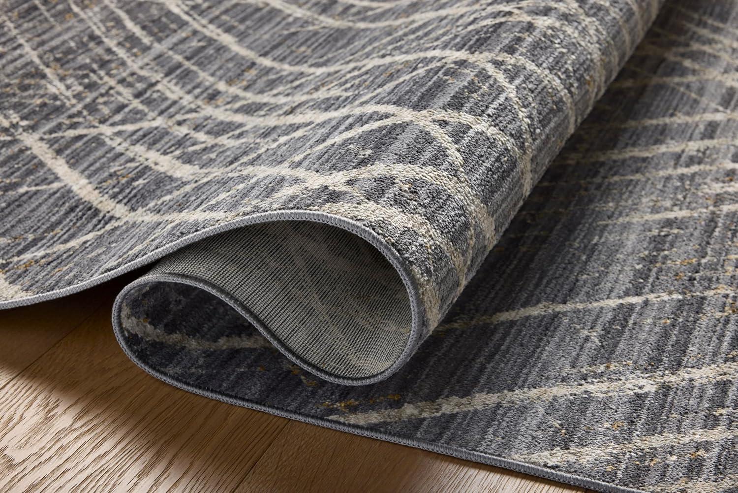 image:imageLoloi Wade Collection WAE01 SageGold 53 x 79 Area RugMidnight Beige
