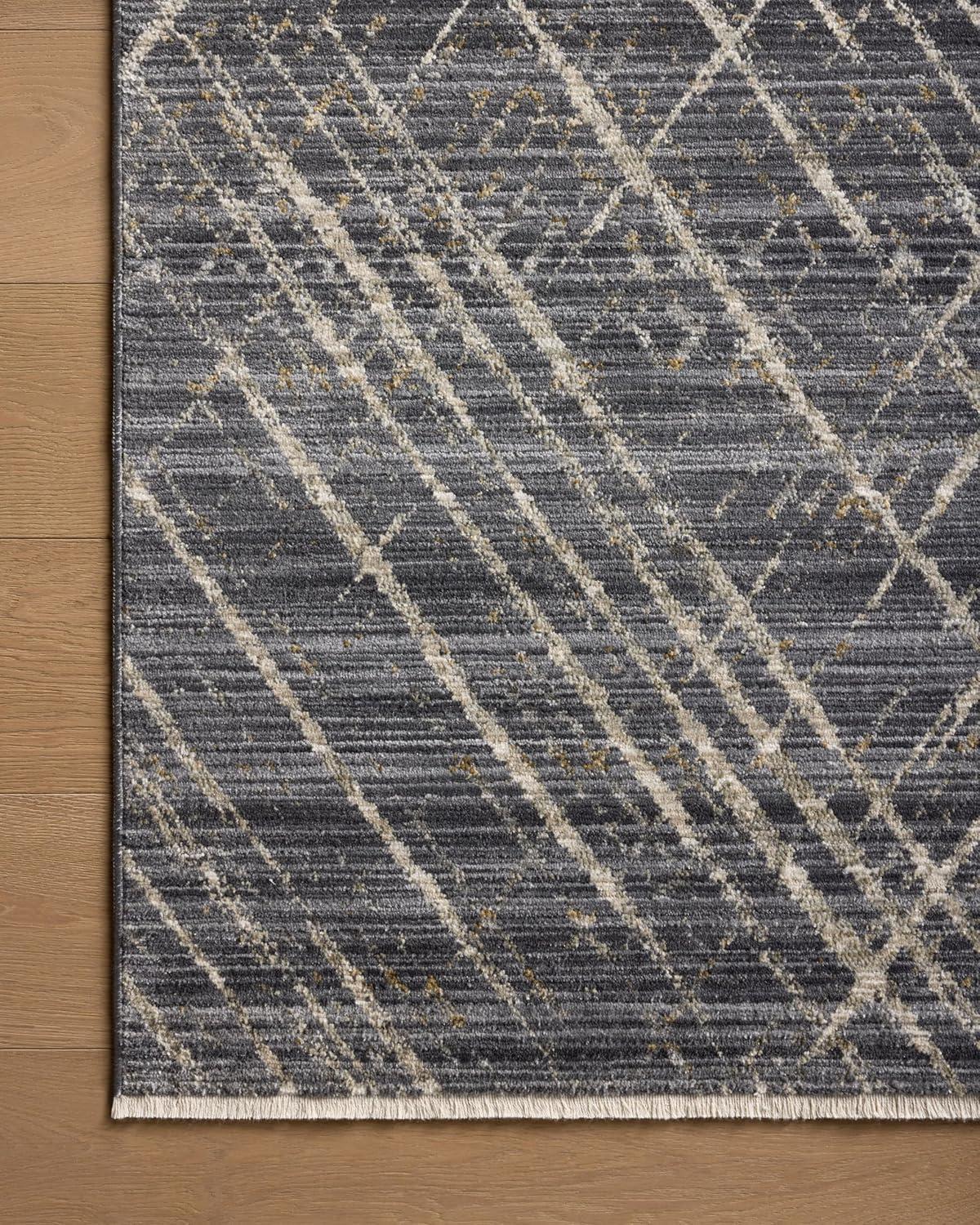 image:imageLoloi Wade Collection WAE01 SageGold 53 x 79 Area RugMidnight Beige